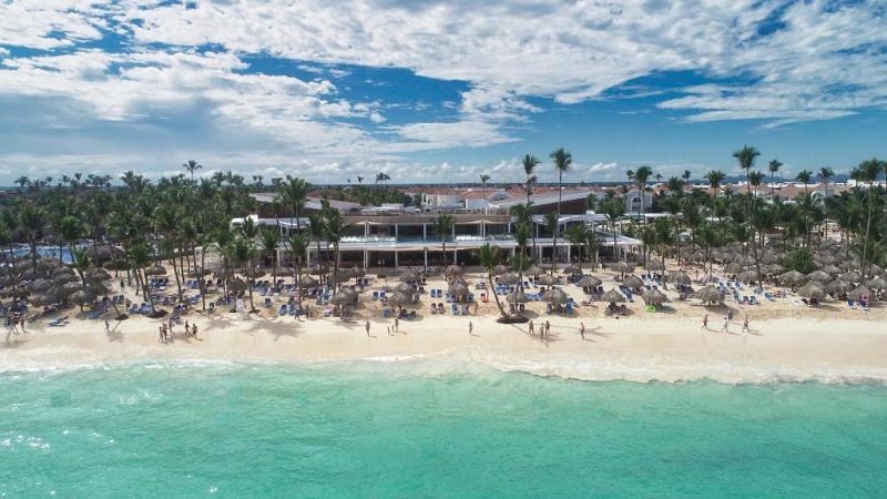 Hotel de frente pra praia em Punta Cana
