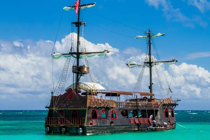 Passeio de barco pirata em Punta Cana