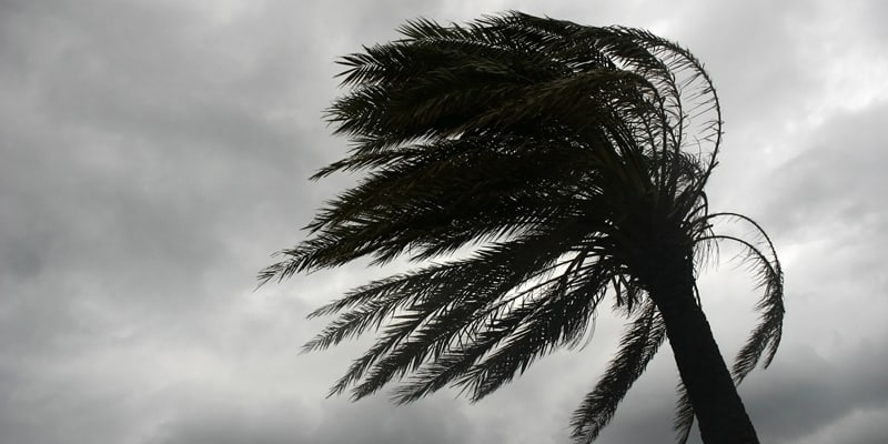 Época de furacões em Punta Cana