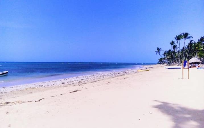 Passeio na praia Uvero Alto em Punta Cana